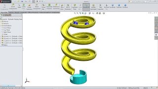 Solidworks tutorial motion analysis [upl. by Niliak941]