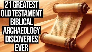 21 Greatest Biblical Archaeological Discoveries EVER [upl. by Norvall]