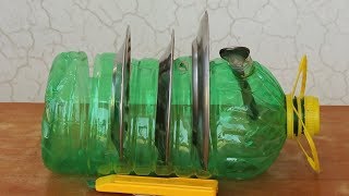 How to Make a Plate Holder बर्तन स्टैंड using Plastic Bottles at Home  Blade XYZ  Hindi [upl. by Leola]