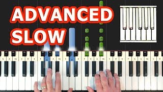 Mozart  Turkish March Rondo Alla Turca  Piano Tutorial Easy SLOW  How To Play Synthesia [upl. by Yerdua]