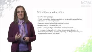 Research Ethics  Ethical Theories part 1 of 3 [upl. by Anitnatsnok]