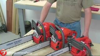 How to Measure a Chainsaw Chain [upl. by Yllut]