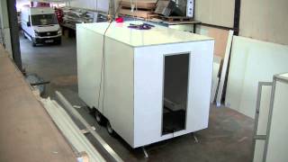 Mobile Catering Trailer Unit Manufacture time lapse [upl. by Oruasi715]