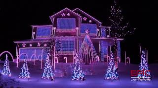 Trista Lights  2019 Christmas Light Show [upl. by Tloc]