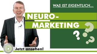 NEUROMARKETING  Was ist eigentlich [upl. by Haig]