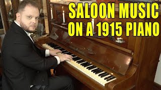 Top 10 Saloon Music on a 1915 Piano [upl. by Jason758]