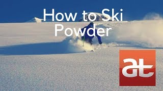 How to Ski Powder Alltracks Academy [upl. by Ahsimaj260]