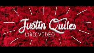 Justin Quiles  No Es De Hombre Lyric Video [upl. by Mathias259]