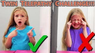 Twin Telepathy Challenge Are We Really Twins [upl. by Godden]