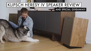 MIND BLOWN Klipsch HERESY IV Speaker Review TOP LOUDSPEAKER in 2020 [upl. by Arahc428]