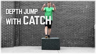 How To Depth Jump w Catch  Box Jump [upl. by Anallij]