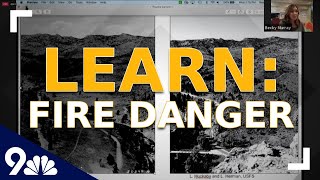 Becky Ditchfields weather lesson on fire danger [upl. by Fasano211]