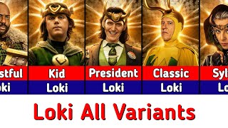 All Variants Of Loki In MCU [upl. by Ikkir]