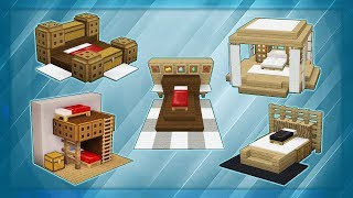 20 Minecraft Bed Designs [upl. by Marshall525]