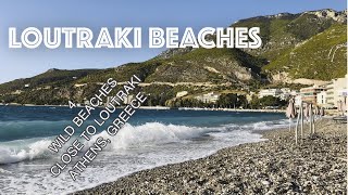 Best Beaches Loutraki Athens Greece [upl. by Aicinad466]