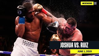 FULL FIGHT  Anthony Joshua vs Andy Ruiz DAZN REWIND [upl. by Iznik297]