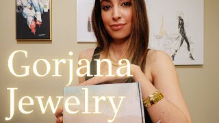 Gorjana Gold Jewelry Unboxing Review amp TryOn Bracelets and Necklaces [upl. by Aninnaig]