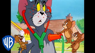 Tom amp Jerry  Jerry the Trickster  Classic Cartoon Compilation  WB Kids [upl. by Adnauqal]