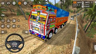 BUSSID Indian Truck Mod  Bromo Mountain Offroad Challengequot [upl. by Kidd]