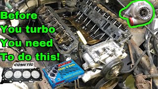 BEFORE you TURBO a 52 59 MAGNUM V8 you need to do this Whitie Build ep3 [upl. by Otreblig]