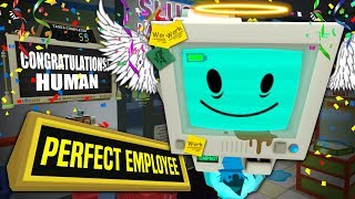 The PERFECT Employee Challenge  Job Simulator VR [upl. by Camile]