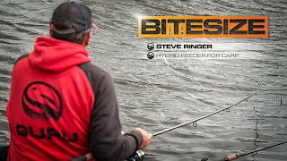 Long Range Hybrid Feeder Fishing For HUGE Carp  Guru Bitesize 024 [upl. by Stronski]