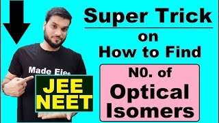 Enantiomers and diastereoisomers  OPTICAL ISOMERS  NEET JEE AIIMS [upl. by Moitoso]