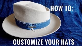 How To Customize Your Own Hat  Nathan McCallum [upl. by Damahom]