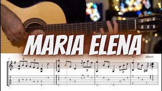 Maria Elena note and tab for guitar [upl. by Stutzman955]