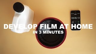 The Easiest Way to Develop Film at Home in 3 Minutes  Cinestill Df96 Review [upl. by Harhay702]