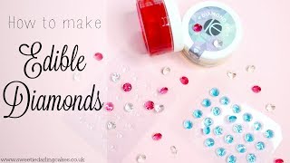 How To Make Edible Diamonds [upl. by Carena385]