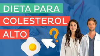 DIETA PARA EL COLESTEROL ALTO 🥑 🍳 Mitos y realidades [upl. by Eednak]