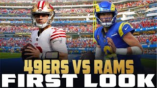 49ers vs Rams First Look [upl. by Nishom]