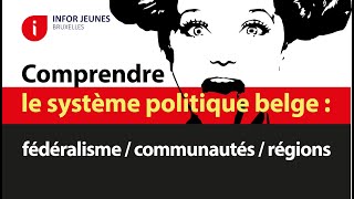 Comprendre le système politique belge  fédéralisme communautés régions [upl. by Kentigera]