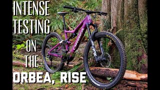 Intense Testing on the Orbea Rise [upl. by Rexanne]