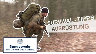 SurvivalTipps 1 Ausrüstung  Bundeswehr [upl. by Augusto]