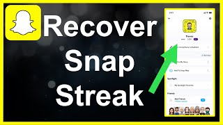 How To Recover Snapchat Streaks [upl. by Adaval]