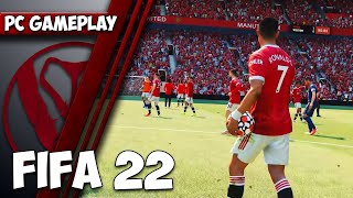 FIFA 22 Gameplay PC  1440p HD  Max Settings [upl. by Weirick]