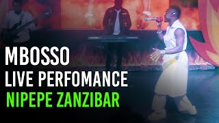 Mbosso live perfomance Nipepe Zanzibar [upl. by Assenar878]