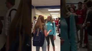 OP Fight Chole Vs Amanda two white girls argue girls fight 2018 [upl. by Leummas662]