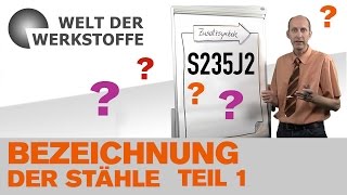 Die Welt der Werkstoffe Bezeichnung der Stähle Teil 1 [upl. by Redienhcs]