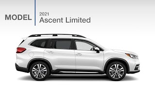 2021 Subaru Ascent Limited SUV  Trim Review [upl. by Ladnek]