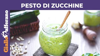 PESTO DI ZUCCHINE ricetta velocissima [upl. by Htieh]