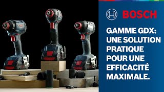 Gamme GDX Bosch Professional outils hybrides visseuse à chocs  boulonneuse – Une solution pratique [upl. by Sirotek]