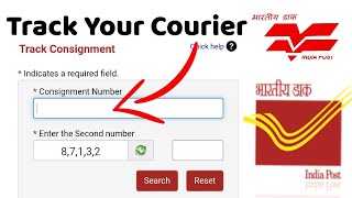 How to track speed post India Post  Track India post Consignment online [upl. by Jarrell]