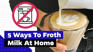 How To Froth Milk At Home Best Milk Frothers Review [upl. by Adiasteb]