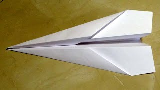 Como hacer un Avión de papel que vuela mucho  aviones de papel [upl. by Marcy]