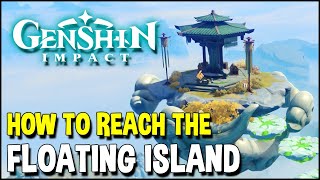 Genshin Impact How to reach the FLOATING ISLAND Three Divine birds Puzzle solution [upl. by Amitak]