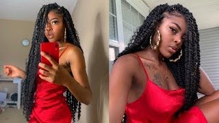 How To EASIEST Passion Twists EVER in 2 hours Beginner Friendly [upl. by Yelnet]