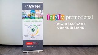 Retractable Banner Stand Instructions [upl. by Acinhoj]